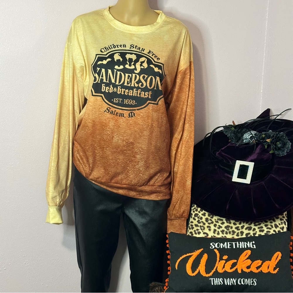 Hocus Pocus lightweight sweatshirt size 2X